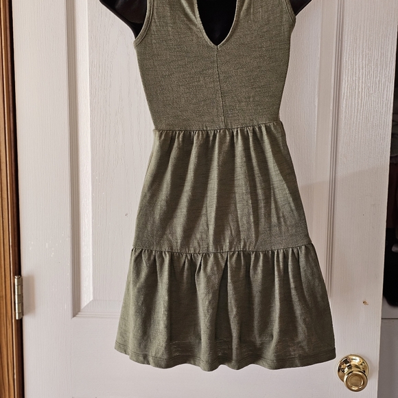 2 for 15 Old navy sun dress size 10 olive green - Picture 2 of 2